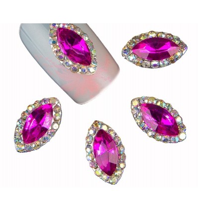 Bijoux pour ongles Diamant fuschia