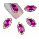 Bijoux pour ongles Diamant fuschia