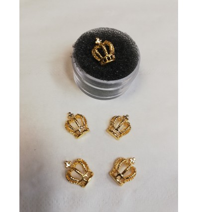 Bijoux pour ongles courinne dorée