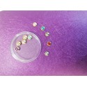 Bijoux Ongles - Perles Multi couleur X 5