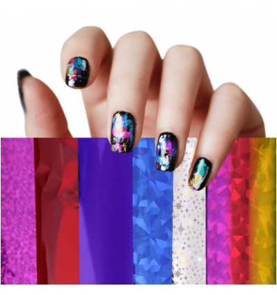 Foils Mix de 5 Couleurs