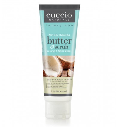 CUCCIO BUTTER SCRUB coconut et white ginger