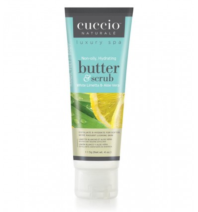 CUCCIO BUTTER SCRUB white limetta et aloe vera