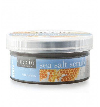 CUCCIO Sea Salt Scrub Milk & Honey ( Médium Cristals) 553 gr