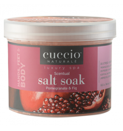 CUCCIO PRO Pedicure Scentual Salk Soak Pomegranate & Figue