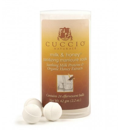 CUCCIO Manicure Soak Balls Milk & Honey 3g