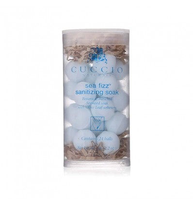 BOULES EFFERVESCENTES SOIN MANUCURE CUCCIO NATURALÉ SEA FIZZ - X24