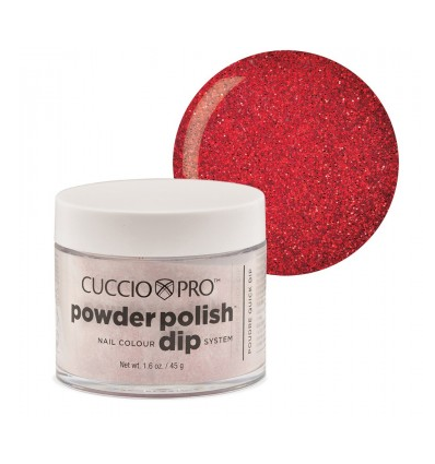 CUCCIO DIPPING (Ruby Red Glitter) 56 gr