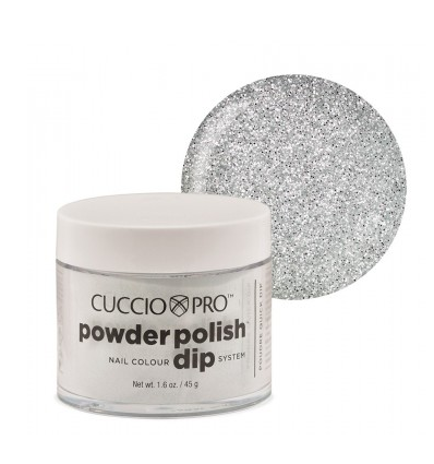 CUCCIO DIPPING (Platinium Silver Glitter) 56 gr