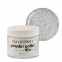 CUCCIO DIPPING PLATINIUM SILVER GLITTER 56 gr