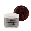 CUCCIO DIPPING BLACK W/RED GLITTER 56 gr