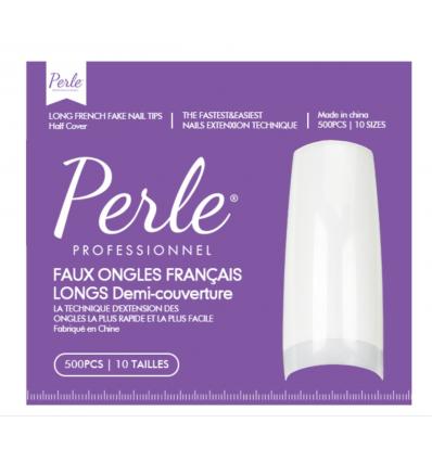 CAPSULES FAUX ONGLES FRANCAIS PERLE