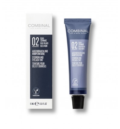 Tube teinture de cils bleu noir COMBINAL